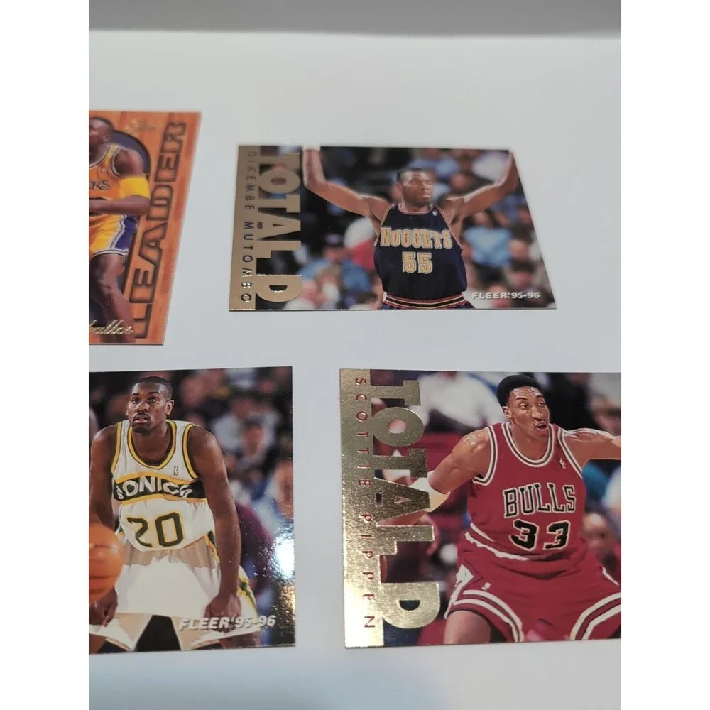Lot Of Hardwood Leaders & TOTAL D Fleer Flair 95 - 96